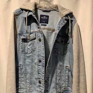 😎 Hollister Denim Hoodie 😍